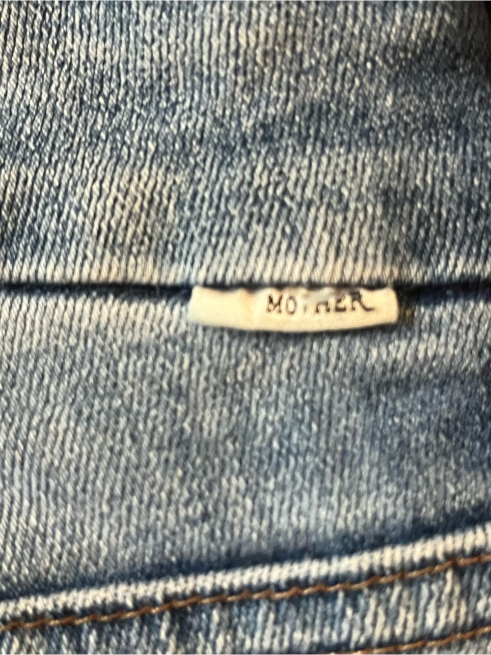 MOTHER High Waisted Looker Ankle Fray Jeans in Hey Sun size 25 - Picture 7 of 11